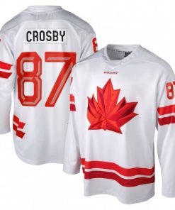 Sidney Crosby Hockey Bauer Canada 2026 Olympics Replica Jersey - White