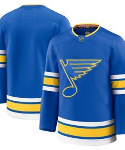 St. Louis Blues Home Premium Blank Jersey - Blue