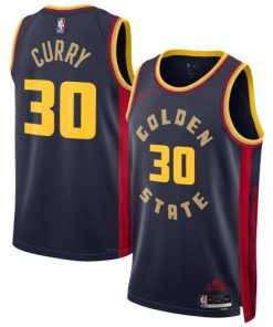 Stephen Curry Golden State Warriors Nike Unisex Swingman Player Jersey - Hardwood Classics - Navy