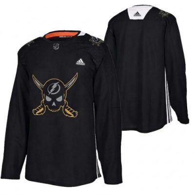 Tampa Bay Lightning 2024 Gasparilla Hockey Blank  Jersey - Black