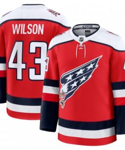 Tom Wilson Washington Capitals Alternate Premium Player Jersey - Red