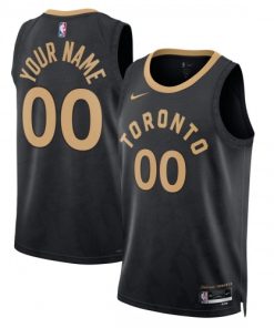 Toronto Raptors Nike Unisex Swingman Custom Jersey - Hardwood Classics - Black