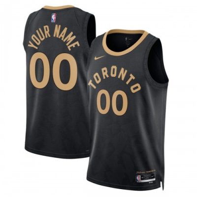 Toronto Raptors Nike Unisex Swingman Custom Jersey - Hardwood Classics - Black