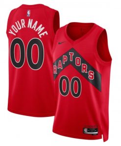 Toronto Raptors Nike Unisex Swingman Custom Jersey Red