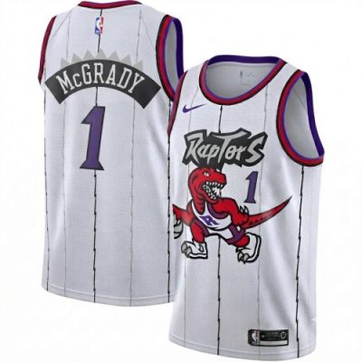 Tracy McGrady Toronto Raptors Nike White Classic Edition Swingman Jersey