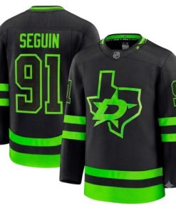 Tyler Seguin Dallas Stars Alternate Premium Player Jersey - Black