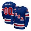 USA Hockey Olympic Nike 2026 Royal Home Replica Custom Jersey