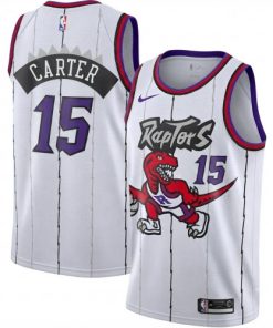 Vince Carter Toronto Raptors Nike White Classic Edition Swingman Jersey