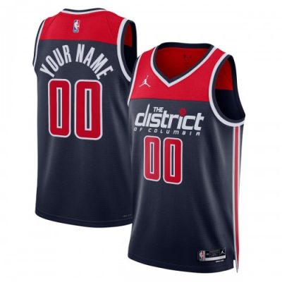 Washington Wizards Jordan Brand Unisex Swingman Custom Jersey - Statement Edition - Navy