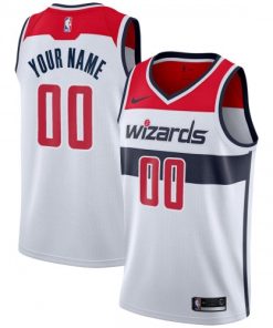 Washington Wizards Nike Swingman Custom Jersey - Association Edition - White