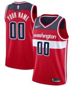 Washington Wizards Nike Swingman Custom Jersey  - Red