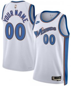 Washington Wizards Nike Unisex Custom Swingman Jersey - Classic Edition - White