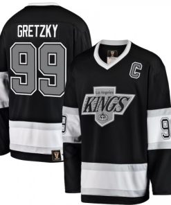 Wayne Gretzky Los Angeles Kings Premier Breakaway Retired Player Jersey - Black