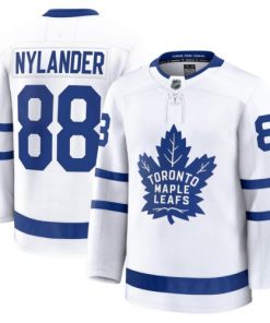 William Nylander Men's Toronto Maple Leafs White Away Premium Jersey