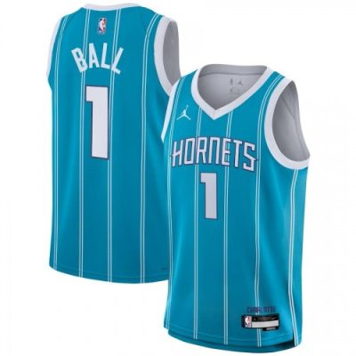 Jordan LaMelo Ball Teal Charlotte Hornets Swingman Youth Jersey
