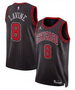 Zach LaVine Chicago Bulls Jordan Brand Unisex Black Swingman Jersey - Statement Edition