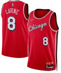 Zach LaVine Chicago Bulls Nike Swingman Jersey - Hardwood Classics - Red