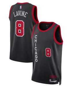 Zach LaVine Chicago Bulls Nike Unisex Swingman Jersey - Black - Hardwood Classics