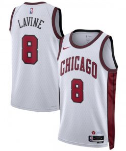 Zach LaVine Chicago Bulls Nike Unisex Swingman Jersey - Hardwood Classics - White