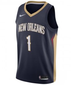 Zion Williamson New Orleans Pelicans Nike 2019 NBA Draft First Round Pick Swingman Jersey Navy