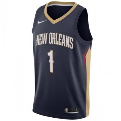 Zion Williamson New Orleans Pelicans Nike 2019 NBA Draft First Round Pick Swingman Jersey Navy