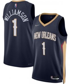 Zion Williamson New Orleans Pelicans Nike Diamond Swingman Jersey  - Navy