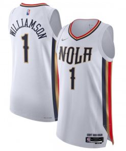 Zion Williamson New Orleans Pelicans Nike Swingman Jersey - Hardwood Classics - White