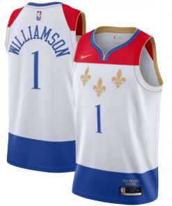 Zion Williamson New Orleans Pelicans Nike Swingman Player Jersey White - Hardwood Classics