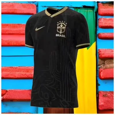 Jersey Brazil 2022 - Concept Black/gold