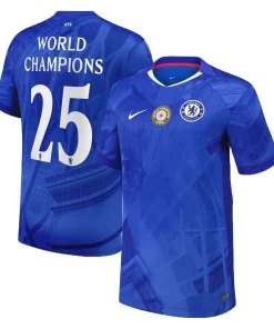 Jersey Chelsea Home 2025/26 Coupe World Champions 25