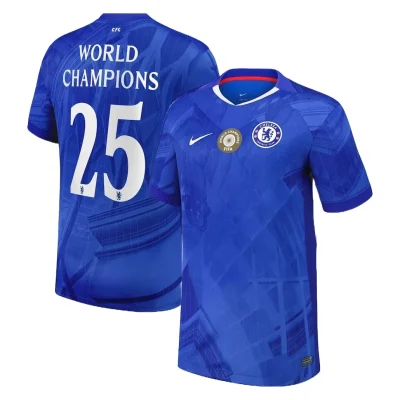 Jersey Chelsea Home 2025/26 Coupe World Champions 25