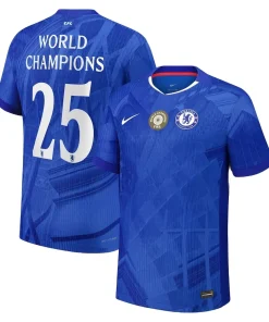 Jersey Chelsea Home 2025/26 Coupe World Champions 25 - Authentic
