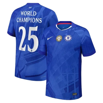 Jersey Chelsea Home 2025/26 Coupe World Champions 25 - Authentic