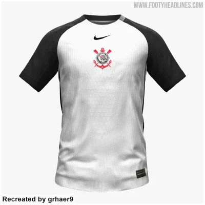 Jersey Corinthians Home 2025 - Authentic