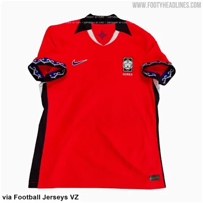 Jersey Home Cor??e Du Sud F??minin 2025 Mod??le Homme
