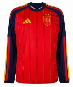 Jersey Spain Home 2026 Ml - 2 Stars