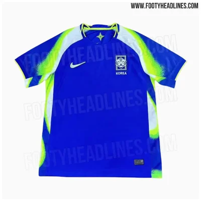 Jersey Away Cor??e Du Sud F??minin 2025 Mod??le Homme