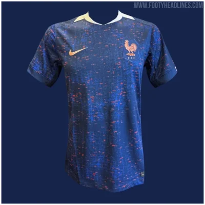 Jersey France Home Weuro25 - Authentic