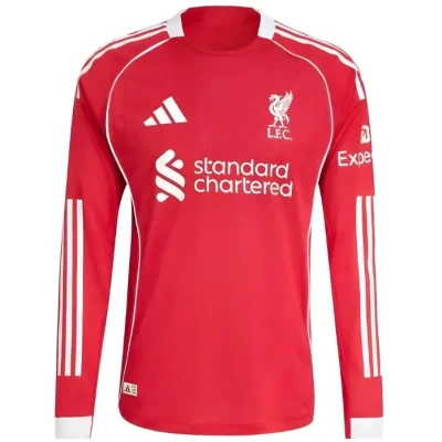 Jersey Liverpool Home 2025/26 Ml - Authentic