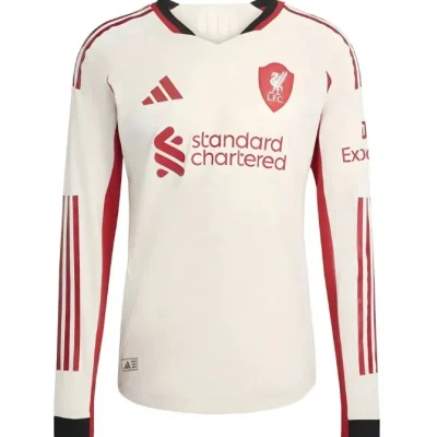 Jersey Liverpool Away 2025/26 Ml - Authentic
