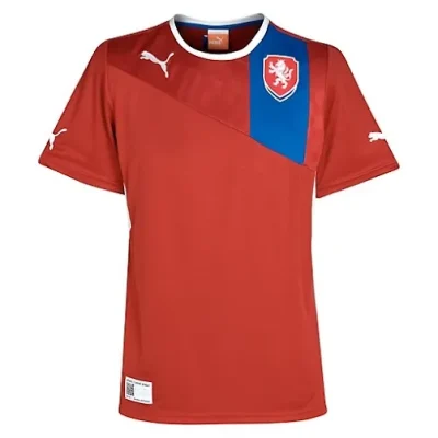 Jersey R??publique Czech Home Euro 2012