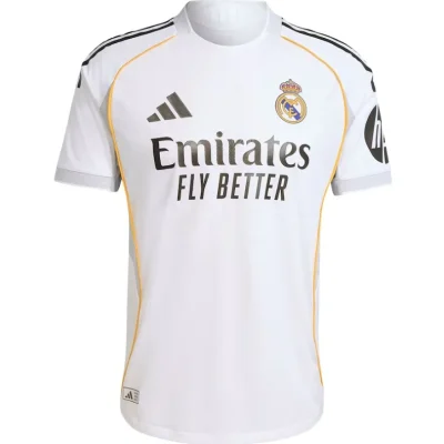 Jersey Real Madrid Home 2025/26 - Authentic