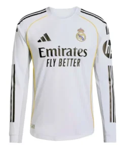 Jersey Real Madrid Home 2025/26 Ml - Authentic