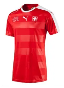 Jersey Switzerland Home Euro 2016