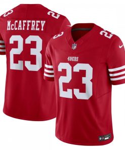 Christian McCaffrey San Francisco 49ers Nike Vapor F.U.S.E. Limited Jersey - Scarlet