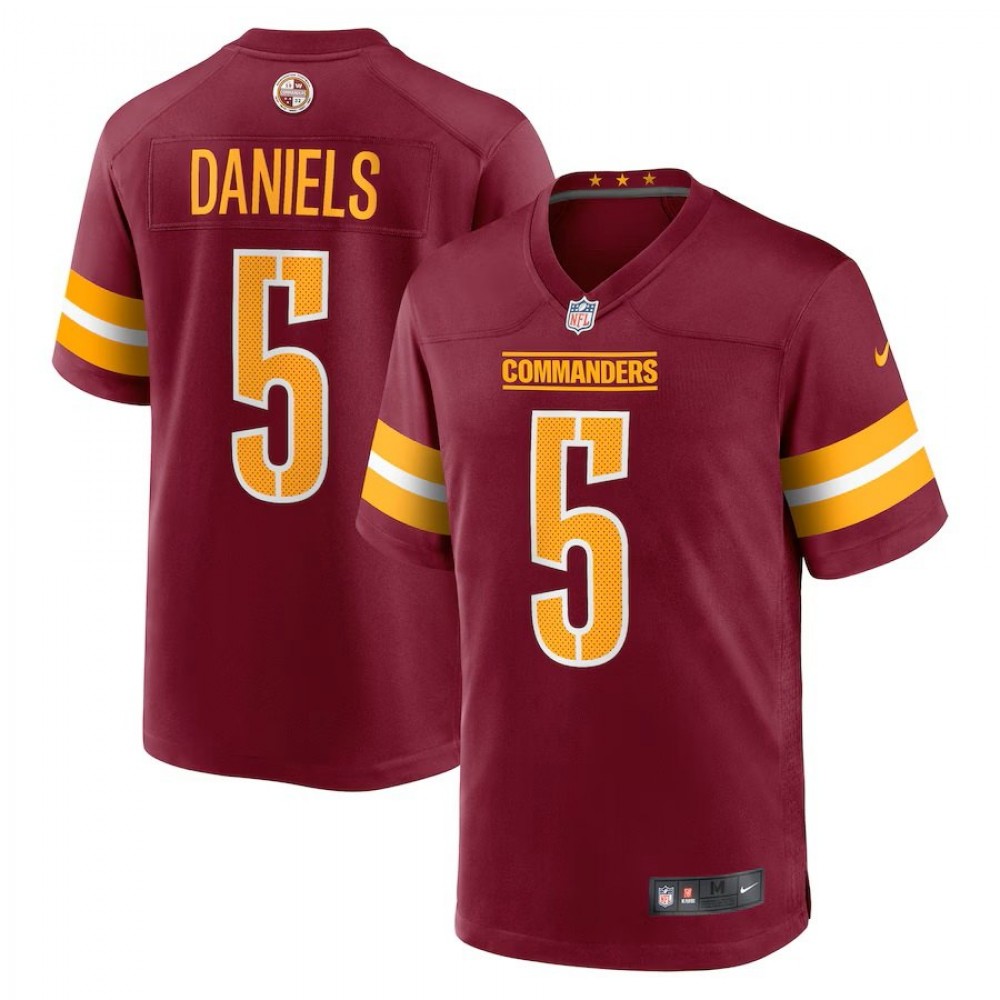 Jayden Daniels Washington Commanders Nike Vapor Untouchable Limited Jersey - Burgundy