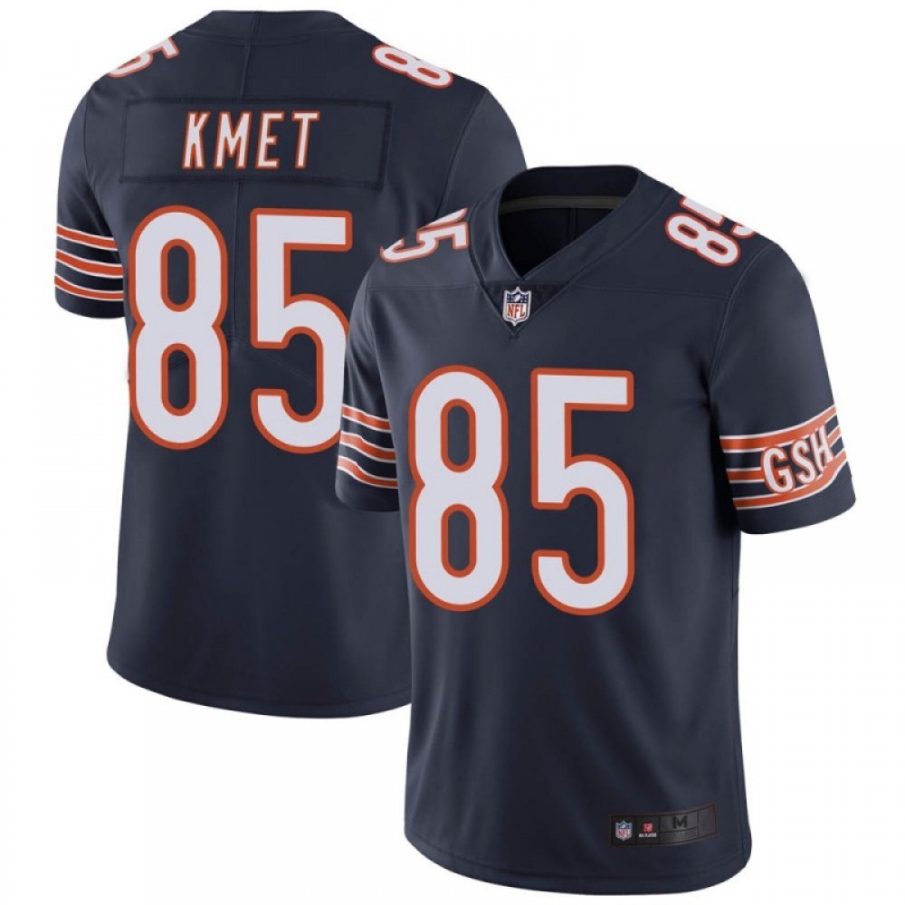 Chicago Bears #85 Cole Kmet Navy Vapor untouchable Limited Stitched Jersey