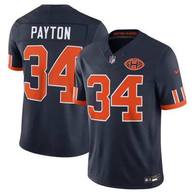 Men's Chicago Bears #34 Walter Payton Navy 2026 Rivalries Collection Vapor F.U.S.E. Limited Jersey