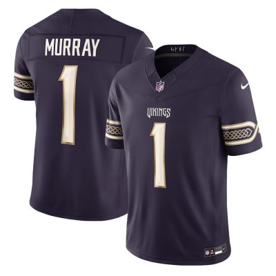 Men's Minnesota Vikings #1 Kyler Murray Purple 2026 Rivalries Collection Vapor F.U.S.E. Limited Jersey
