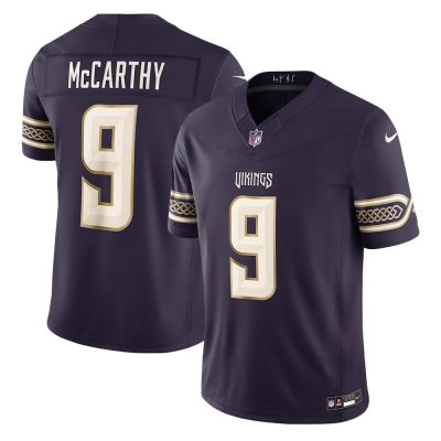 Men's Minnesota Vikings #9 J.J. McCarthy Purple 2026 Rivalries Collection Vapor F.U.S.E. Limited Jersey